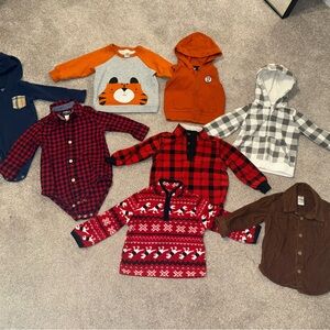 12-Month Carter’s/OshKosh Fall/Winter Tops